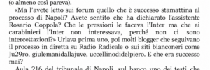 Riconoscimento al lavoro di Antonio Corsa nel libro Trenta sul campo di Maurilio Prioreschi